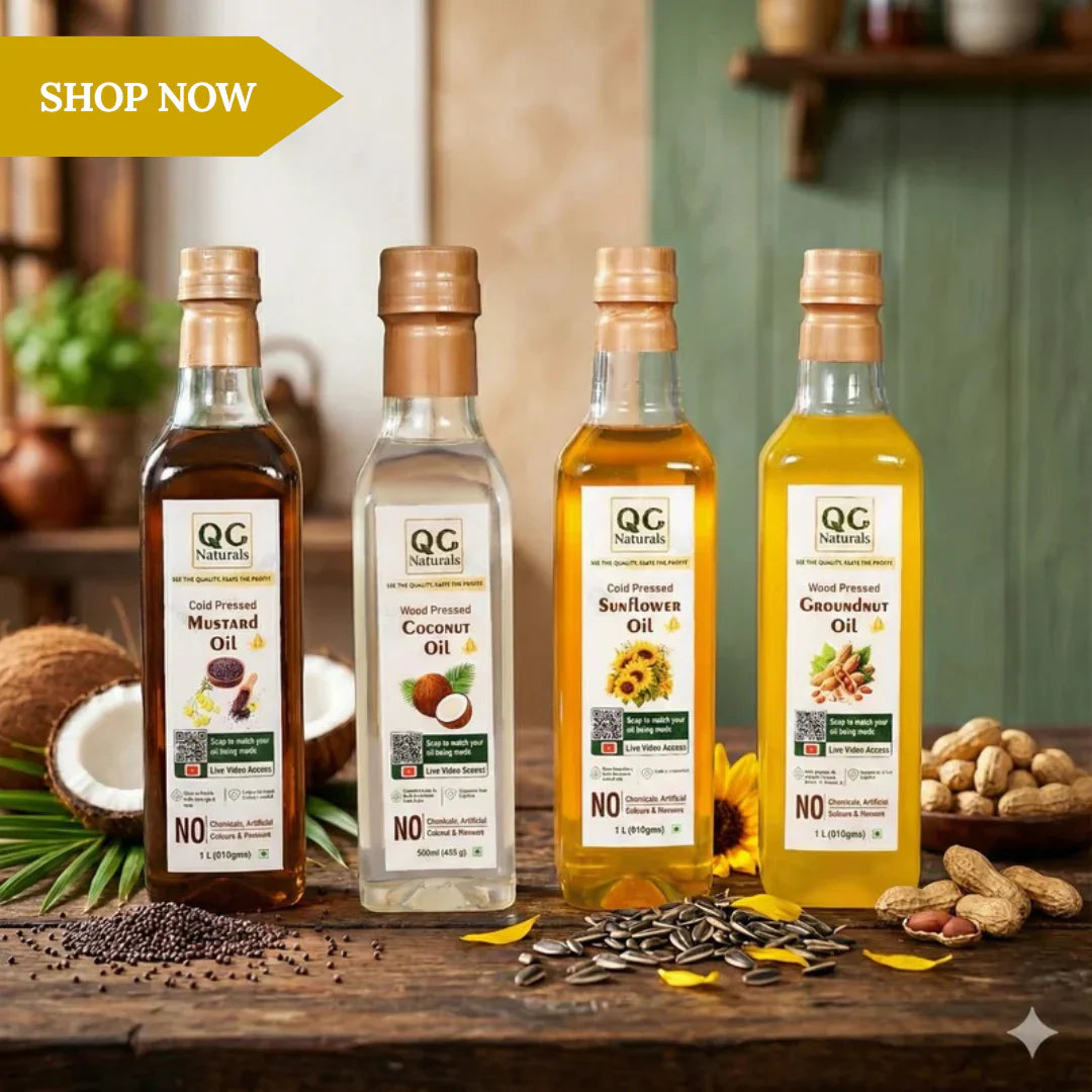 Wood pressed oils