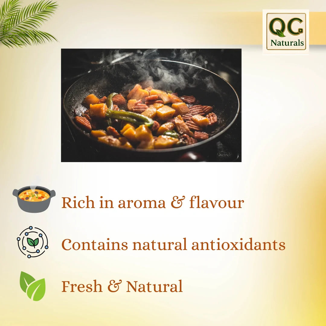 QC Naturals Sunflower Oil – 1L Wood  Pressed, 100% Pure